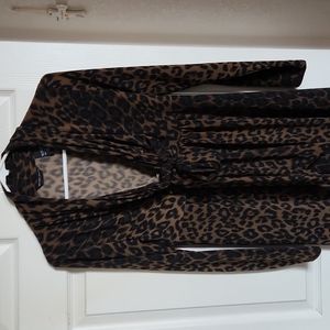 Leopard print Dress